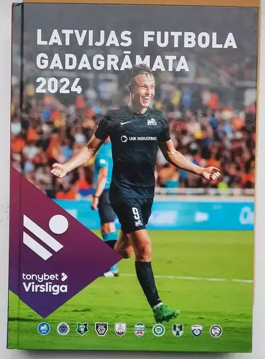 Ежегодник Федерации Футбола Латвия 2024