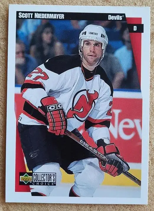 НХЛ Скотт Нидермайер Нью-Джерси Дэвилз № 148
