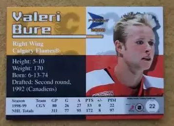 НХЛ Валерий Буре Калгари Флэймз ЦСКА Москва № 22 1