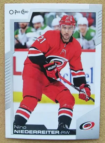 НХЛ Нино Нидеррайтер Каролина Харрикейнз № 361