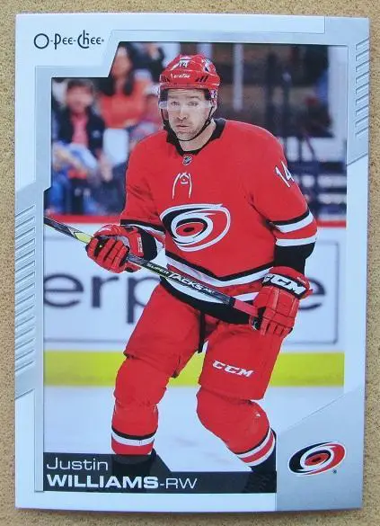 НХЛ Джастин Уильямс Каролина Харрикейнз № 151