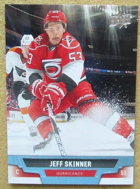 НХЛ Джефф Скиннер Каролина Харрикейнз № 59