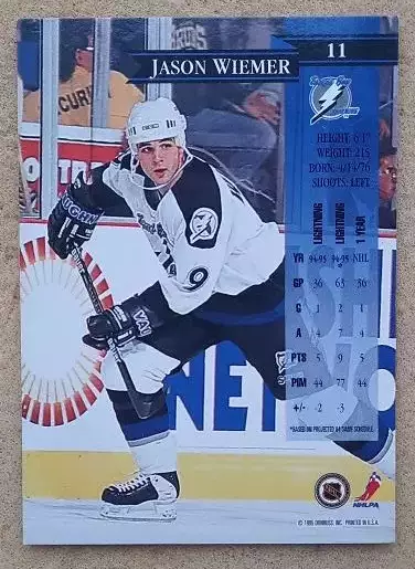 НХЛ Джейсон Вимер Тампа Бэй Лайтнинг № 11 1