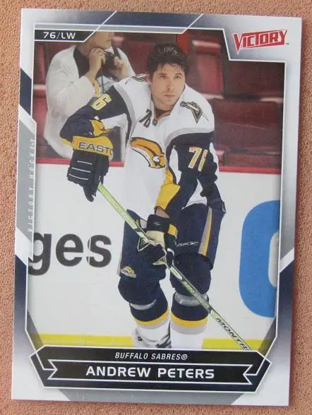 НХЛ Эндрю Петерс Баффало Сейбрз № 256