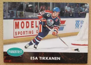 НХЛ Эса Тикканен Эдмонтон Ойлерз № 55