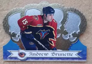 НХЛ Эндрю Брюнетт Атланта Трэйшерз № 5 а