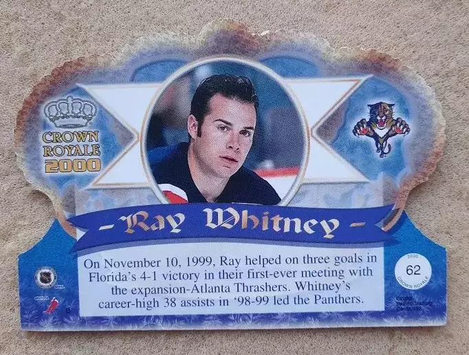 НХЛ Рей Уитни Флорида Пантерз № 62 1