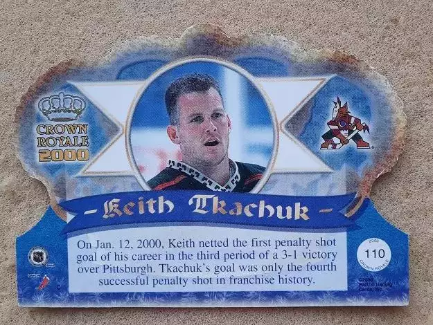 НХЛ Кит Ткачук Финикс Койотис № 110 1