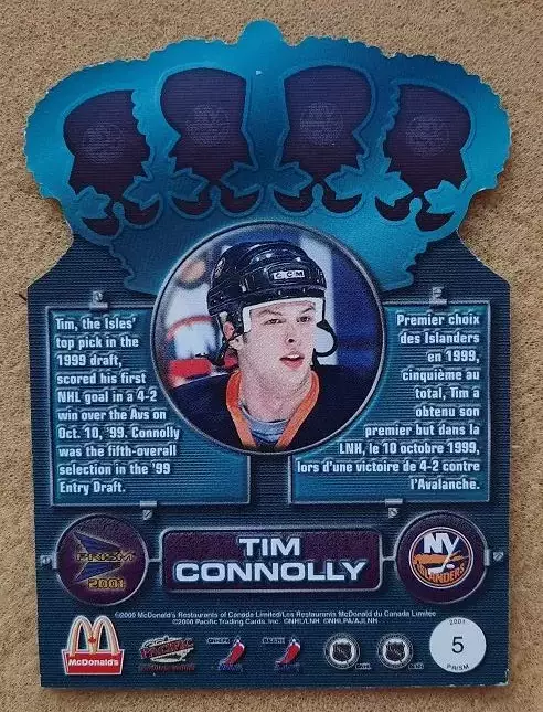 НХЛ Тим Коннолли Нью-Йорк Айлендерс № 5 1