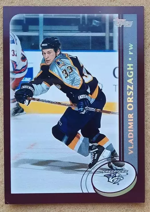 НХЛ Владимир Орсаг Нэшвилл Предаторз № 159 f