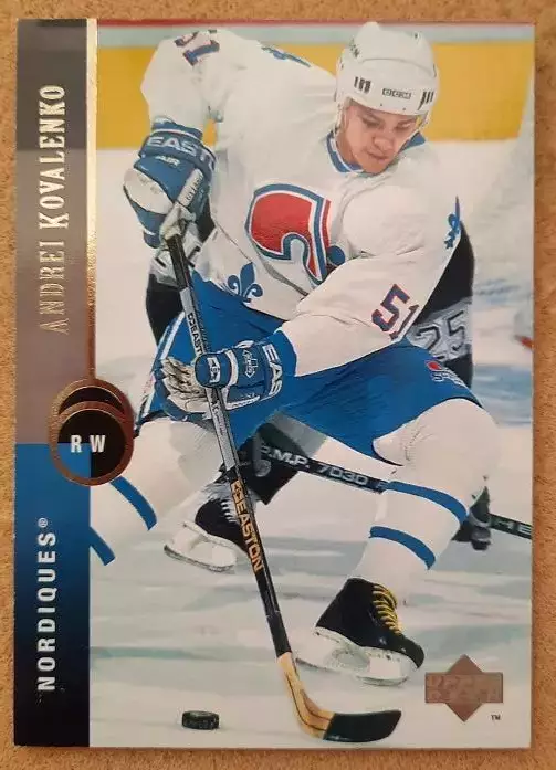 НХЛ Андрей Коваленко Квебек Нордикс Горький Калинин Москва Тольятти Ярославл 272