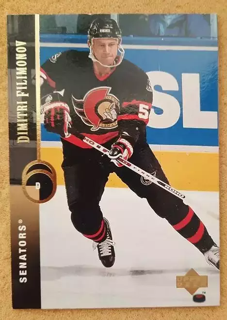 НХЛ Дмитрий Филимонов Оттава Сенаторз Динамо Москва Пермь Череповец № 178