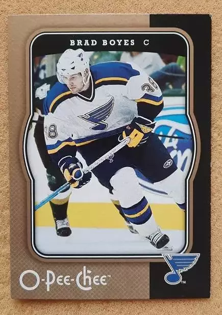 НХЛ Бред Бойс Сент Луис Блюз № 418