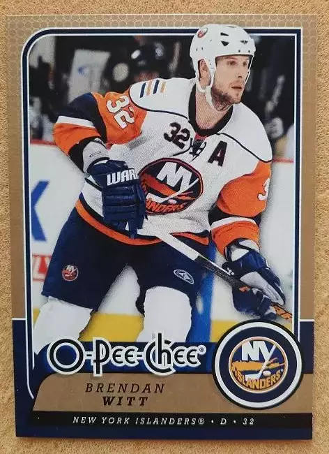 НХЛ Брендан Витт Нью-Йорк Айлендерс № 140