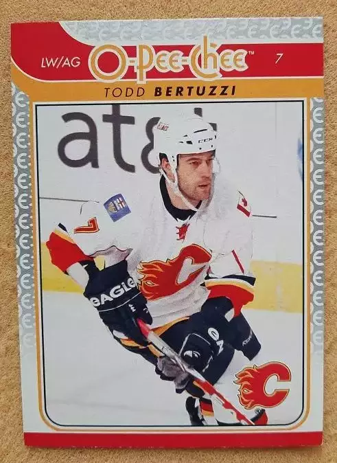 НХЛ Тодд Бертуцци Калгари Флэймз № 210