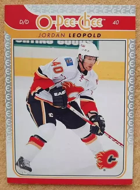 НХЛ Джордан Леопольд Калгари Флэймз № 212