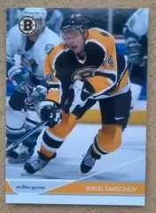 НХЛ Сергей Самсонов Бостон Брюинз ЦСКА Динамо Москва № 8 п