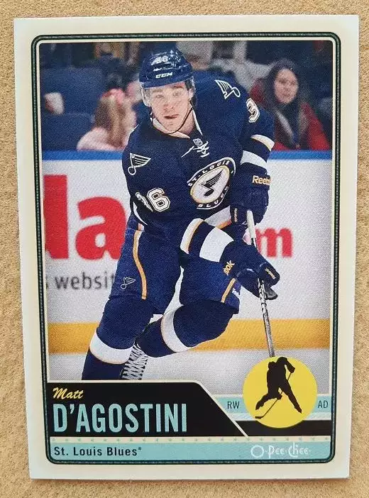 НХЛ Мэтт Д’Агостини Сент-Луис Блюз № 85