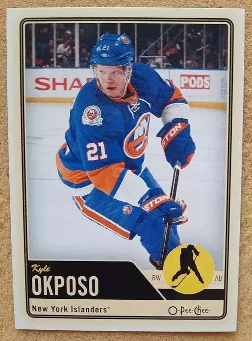 НХЛ Кайл Окпосо Нью-Йорк Айлендерс № 128