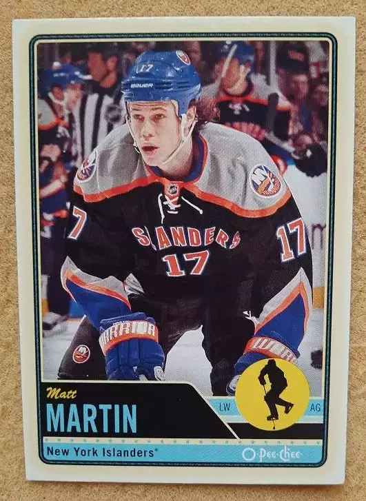 НХЛ Мэтт Мартин Нью-Йорк Айлендерс № 201