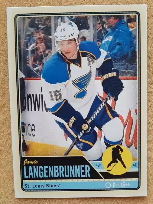 НХЛ Джейми Лангенбруннер Сент Луис Блюз № 218