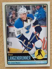 НХЛ Джейми Лангенбруннер Сент Луис Блюз № 218