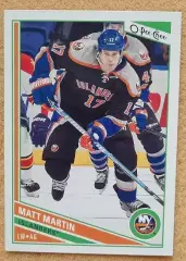 НХЛ Мэтт Мартин Нью-Йорк Айлендерс № 313