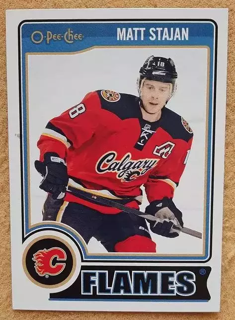 НХЛ Мэтт Стэйджан Калгари Флэймз № 200