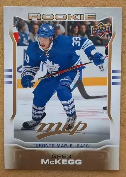 НХЛ Грег Маккегг Торонто Мэйпл Лифс Шанхай Дрэгонс № 131