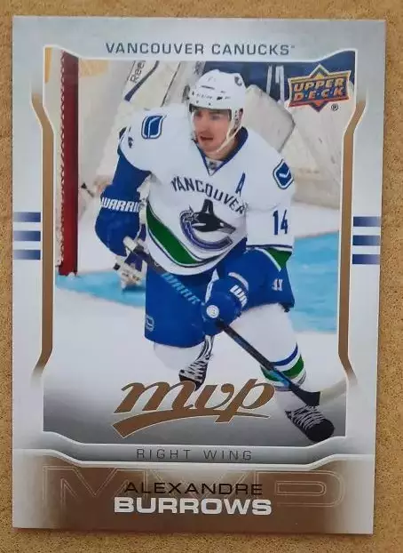 НХЛ Александр Барроуз Ванкувер Кэнакс № 180 а