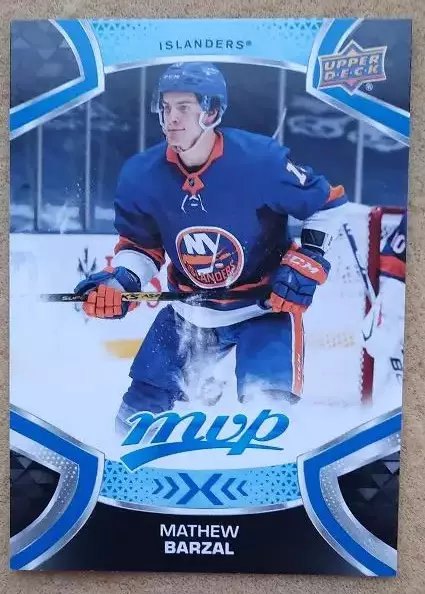 НХЛ Мэтью Барзал Нью-Йорк Айлендерс № 13 блю