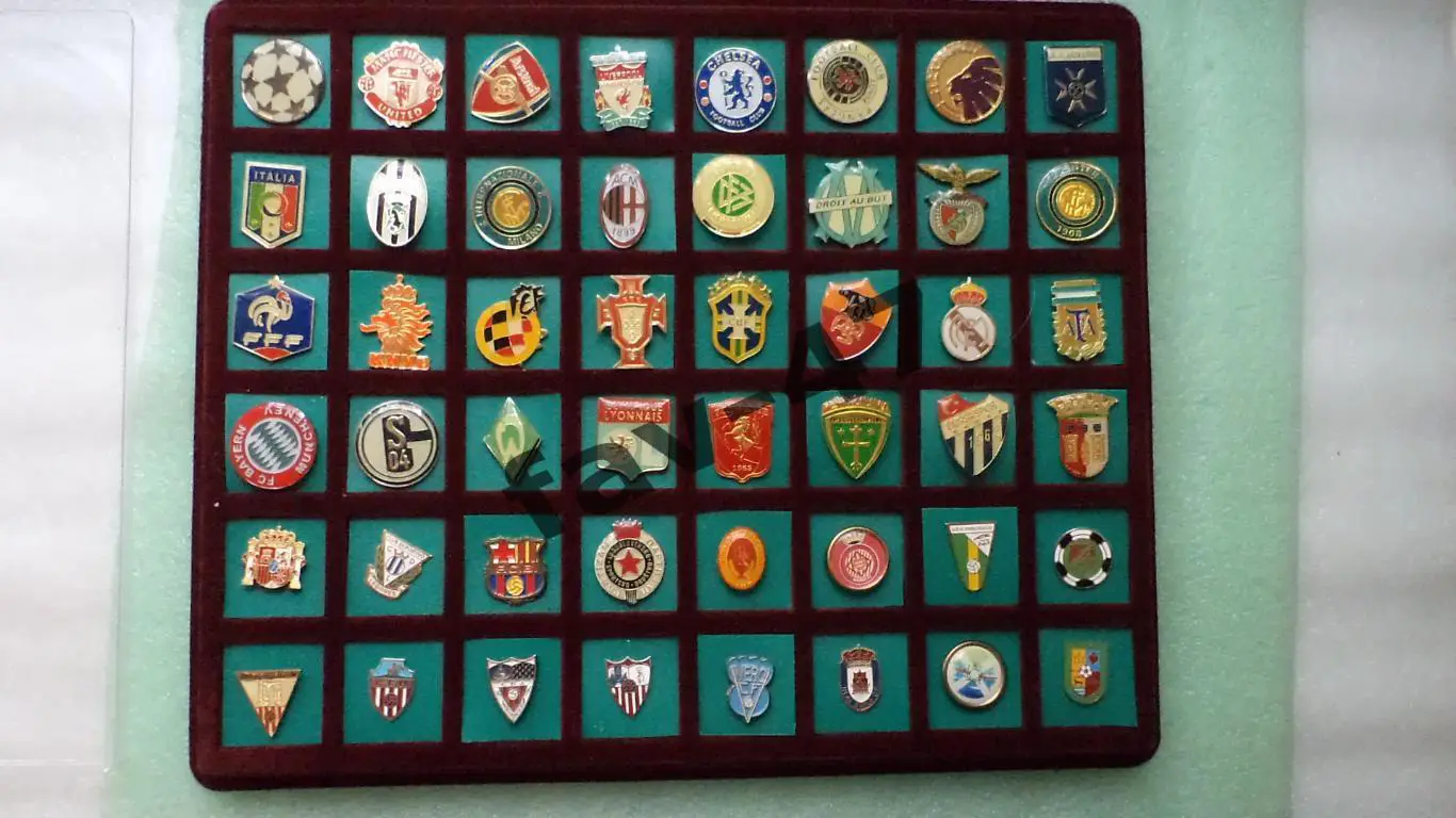 Спорт. Футбол. Клубы Европы.лч уефа. Цанга. 48шт одним лотом 1