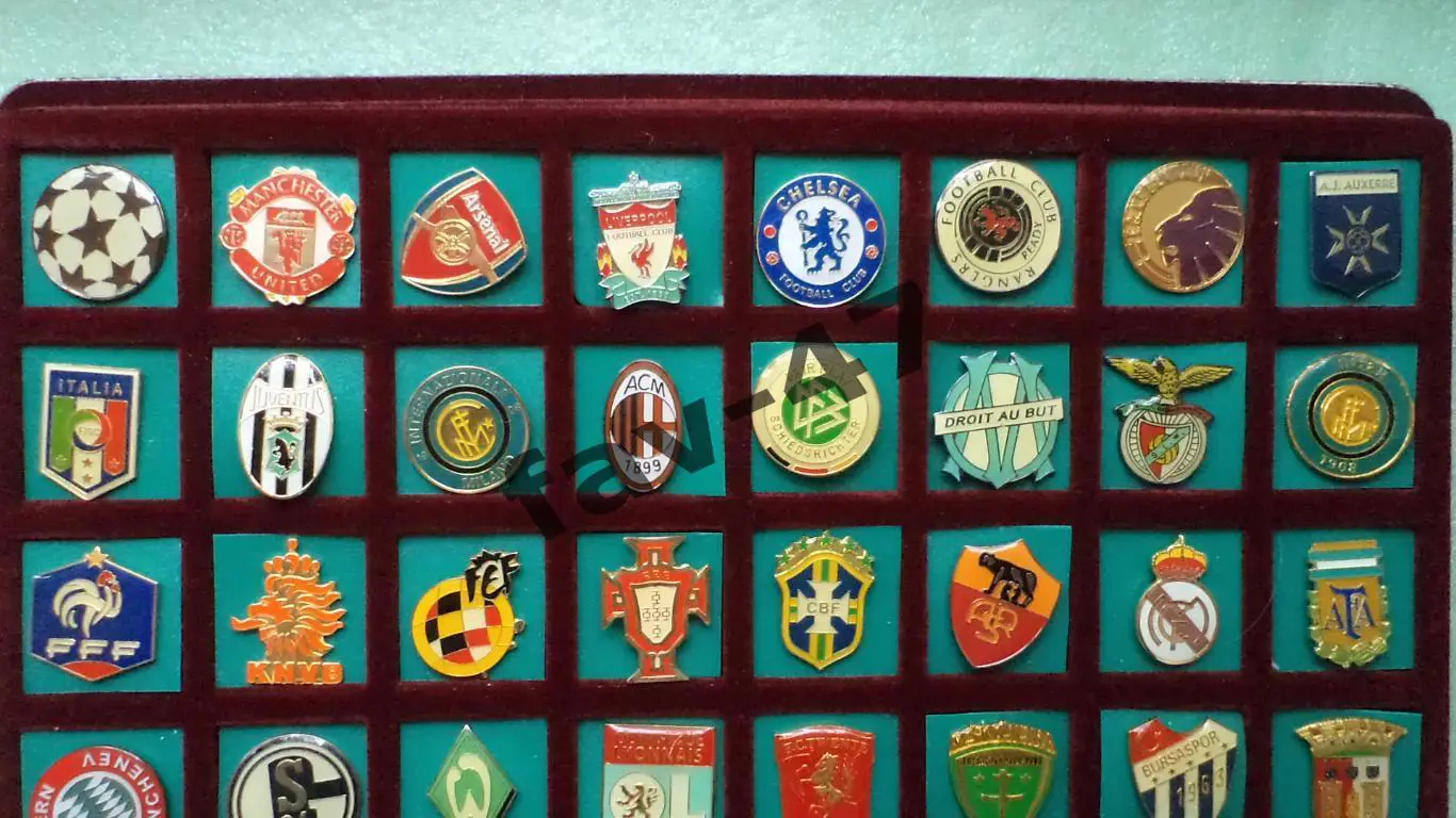 Спорт. Футбол. Клубы Европы.лч уефа. Цанга. 48шт одним лотом 7