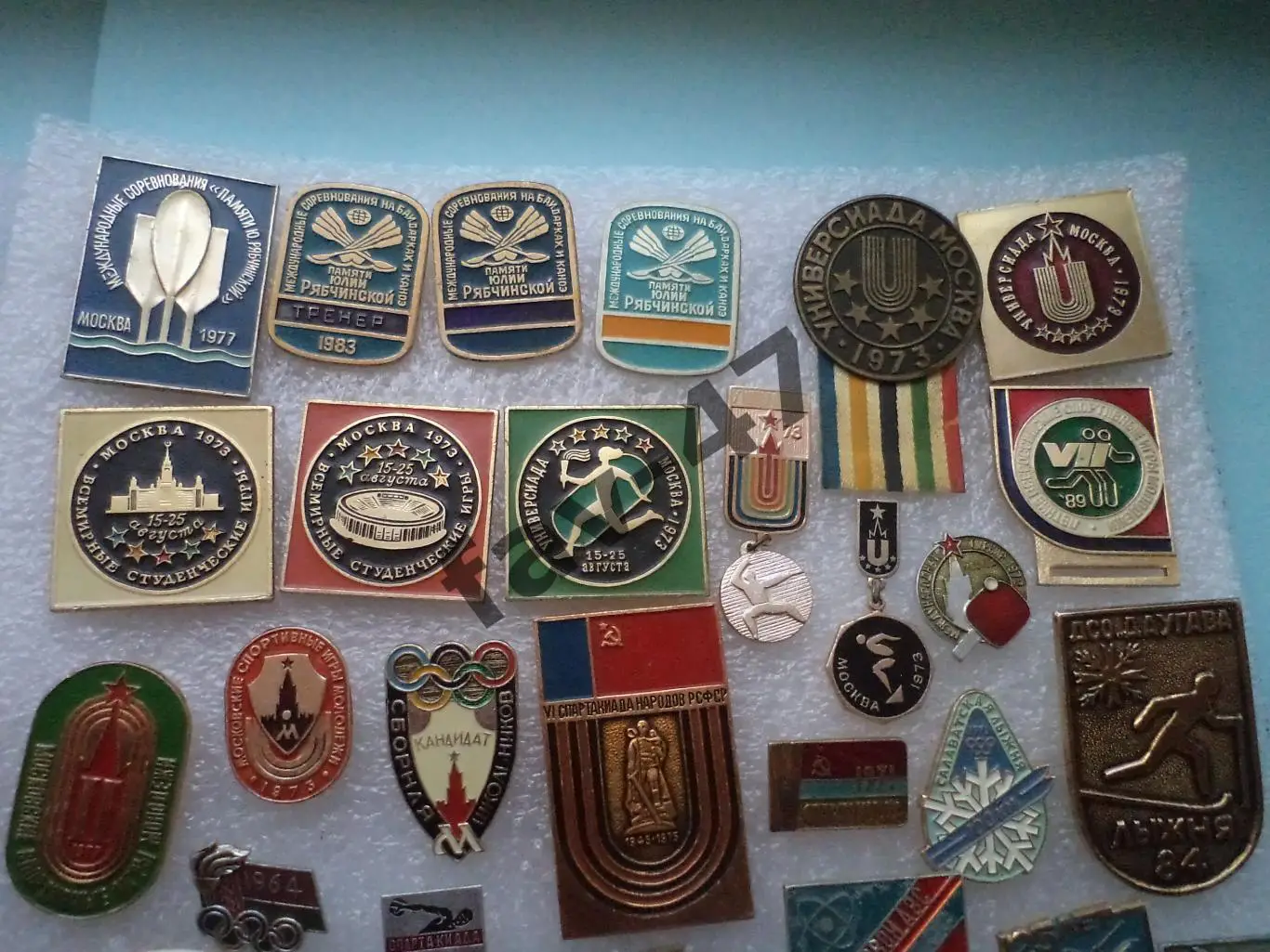 СССР. Спорт.медали спартакиад чемпионатов. 73 зн одним лотом 3