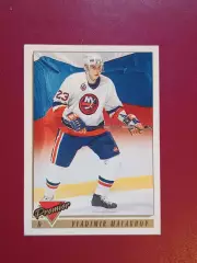 карточка НХЛ Владимир Малахов premier 1994 г.