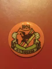 Знак Торпедо Москва (оранжевый фон)