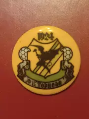 Знак Торпедо Москва (жёлтый фон)