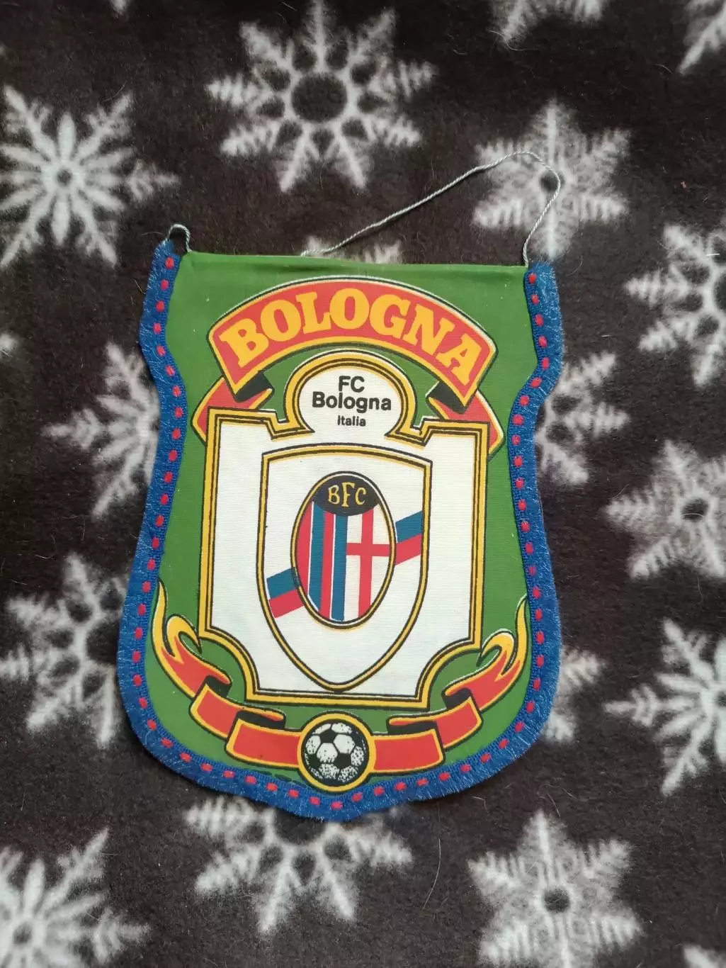 вымпел футбольный клуб Болонья