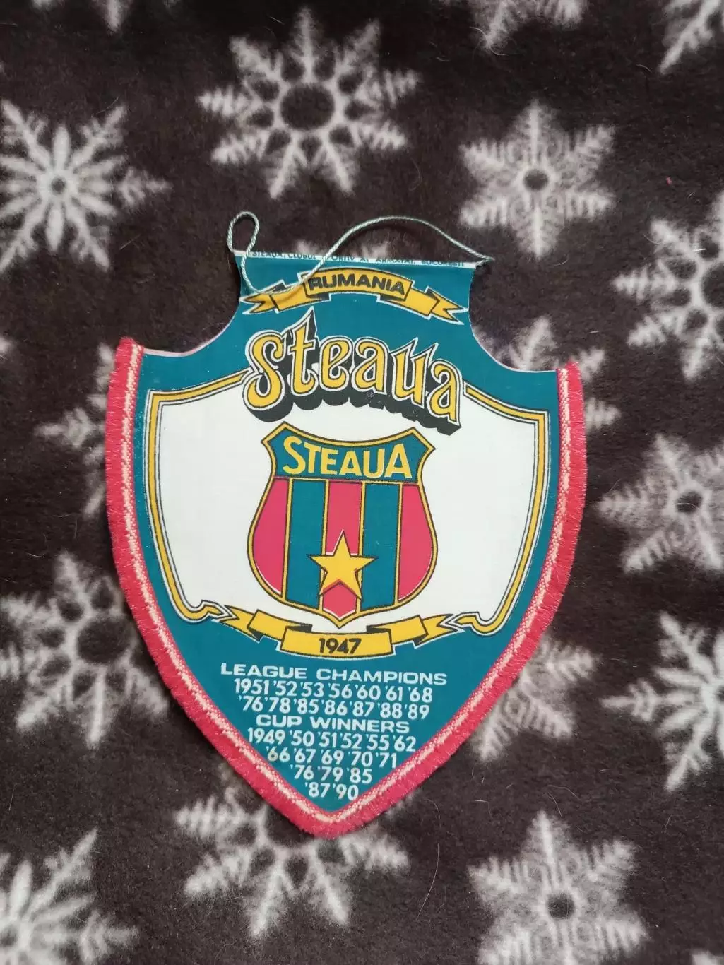 вымпел футбольный клуб Стяуа