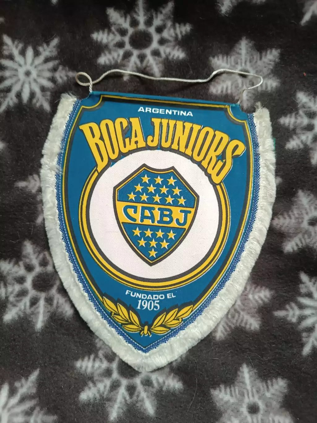 вымпел футбольный клуб Бока Хуниорс