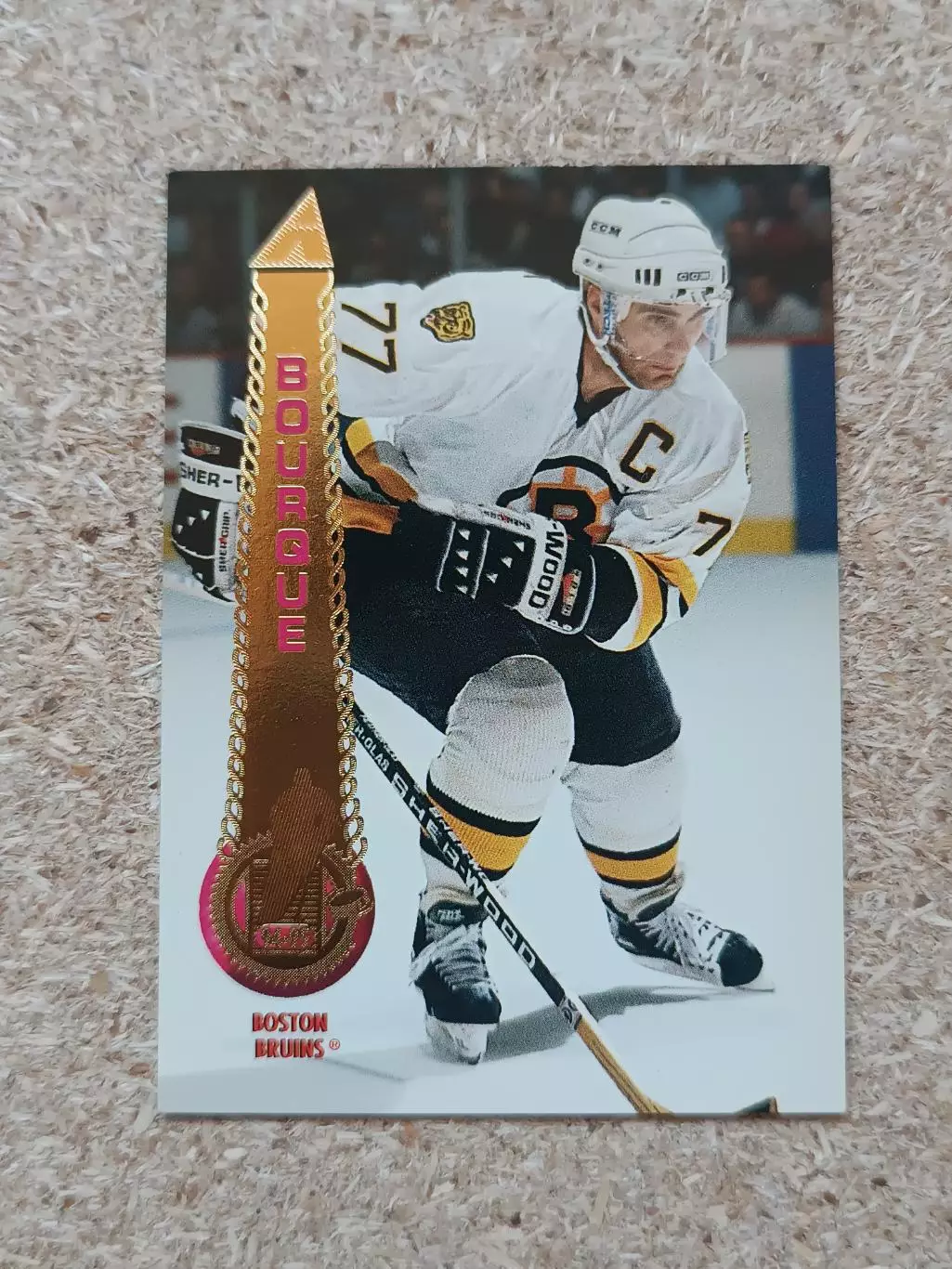 карточка НХЛ Ray Bourque Pinnacle 1994 г.
