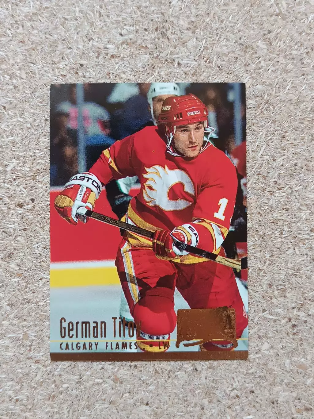 карточка НХЛ Герман Титов Fleer Ultra1994-1995 г.