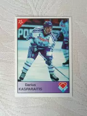хоккейная карточка Дариус Каспарайтис серия red ace 1992 г.