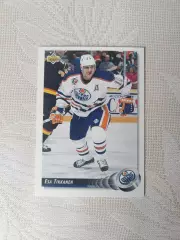 карточка НХЛ Esa Tikkanen Upper deck 1992 г. номер 188