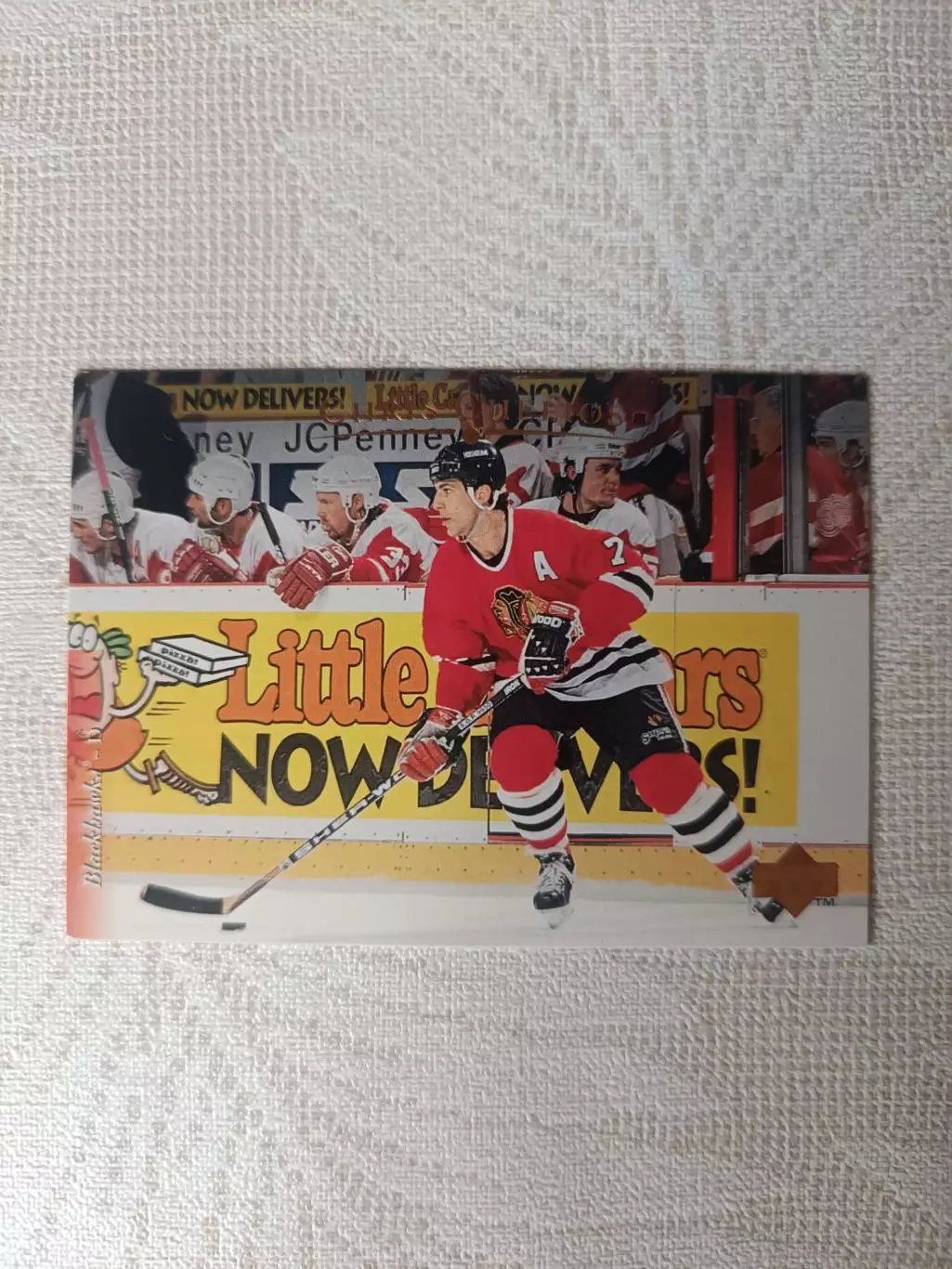 карточка НХЛ Chris Chelios Upper deck 1995 г. номер 170