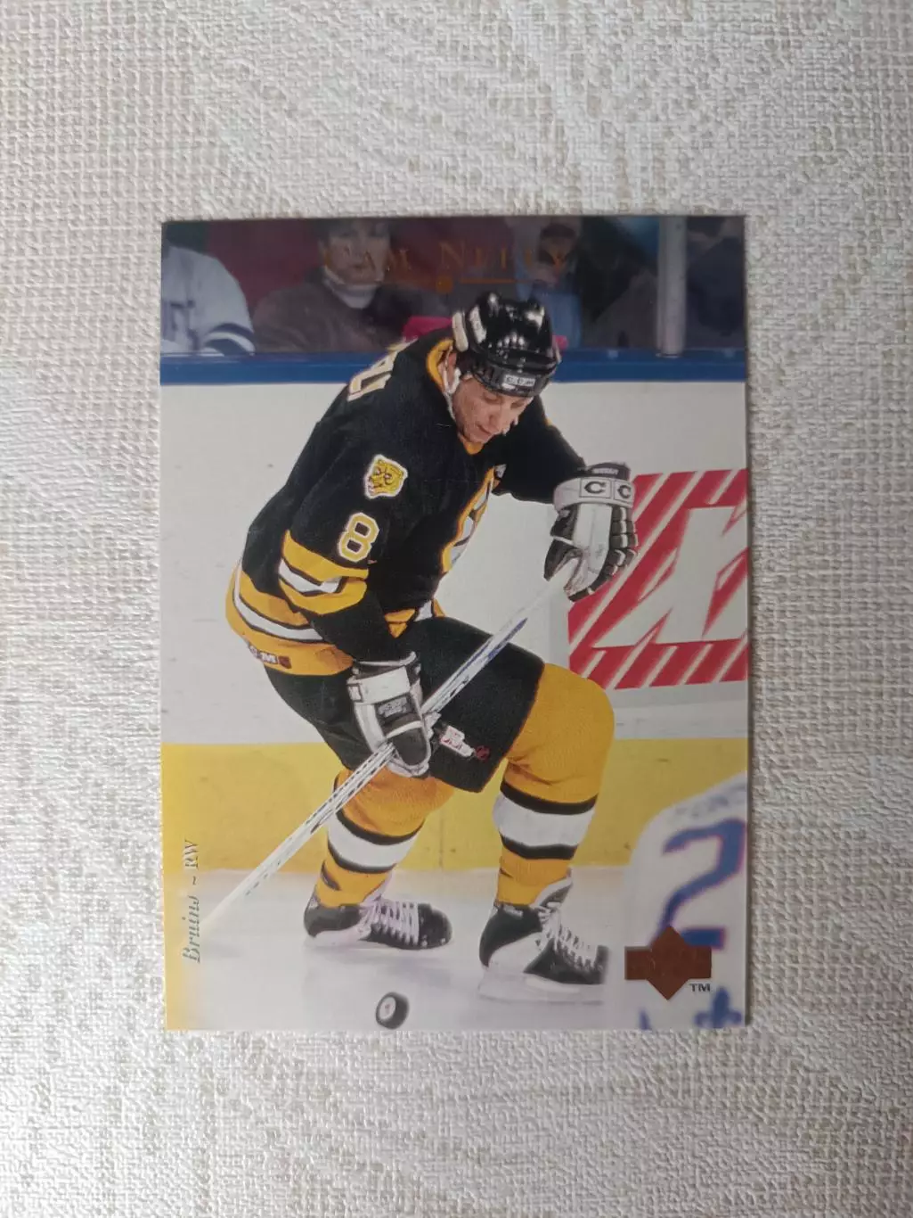 карточка НХЛ Cam Neely Upper deck 1995 г. номер 1