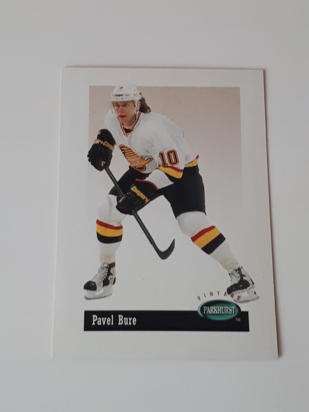 карточка НХЛ Павел Буре PARKHURST подсерийная V18, 94 г.