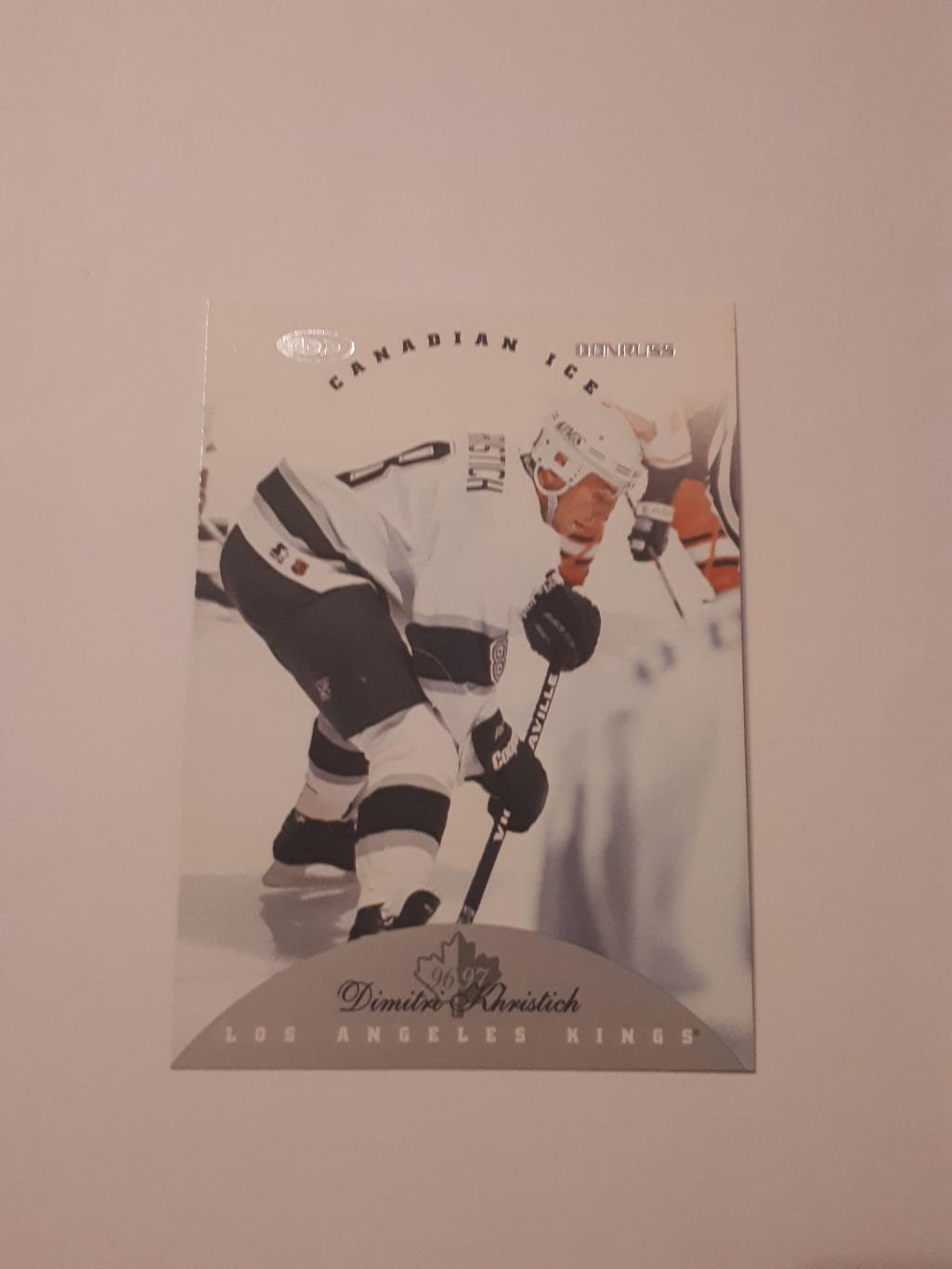 карточка НХЛ Дмитрий Христич DONRUSS 1996