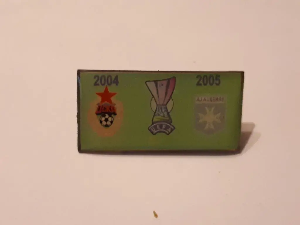 знак ЦСКА - Осер кубок уефа 2004-2005