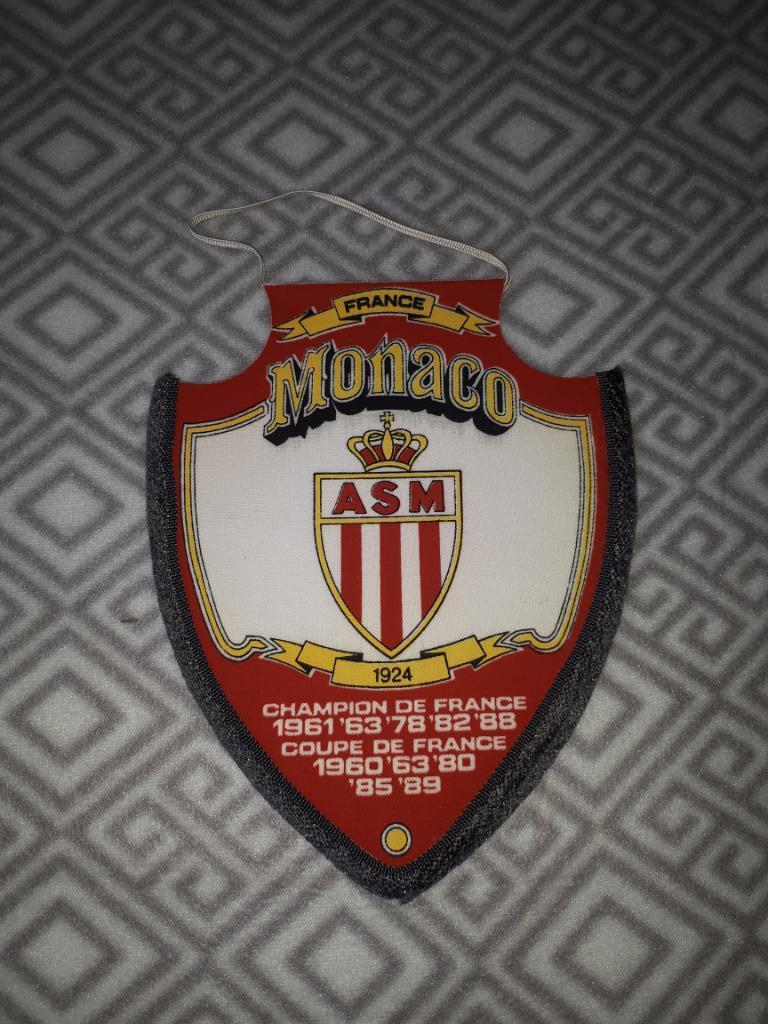 вымпел футбольный клуб Монако